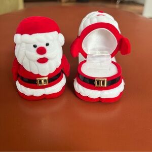 Santa Claus Jewelry Ring Box